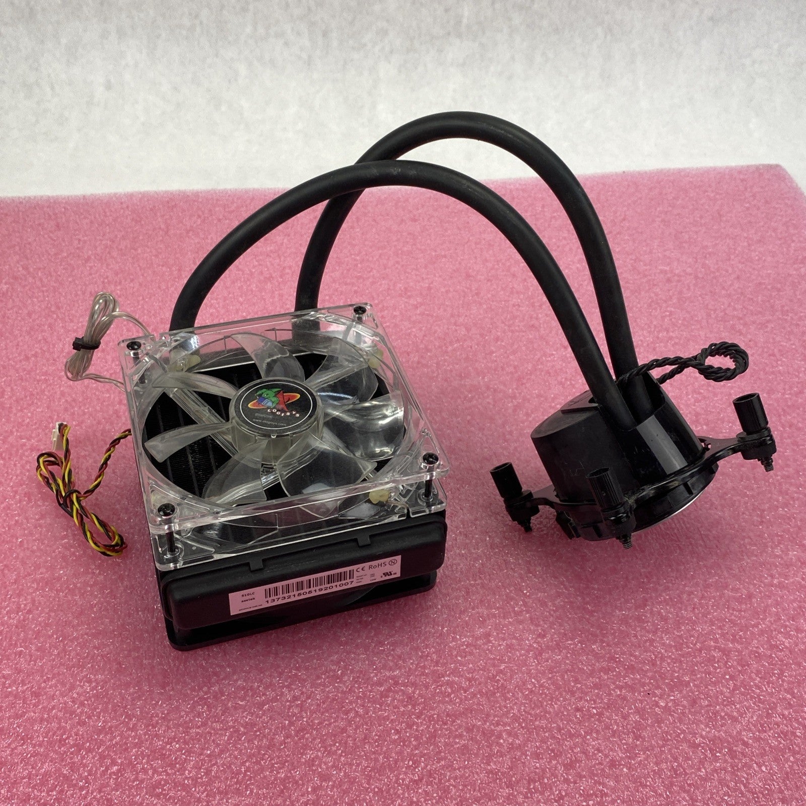 Asetek 233 DC Brushless Fan NJ2025SM CPU Cooler