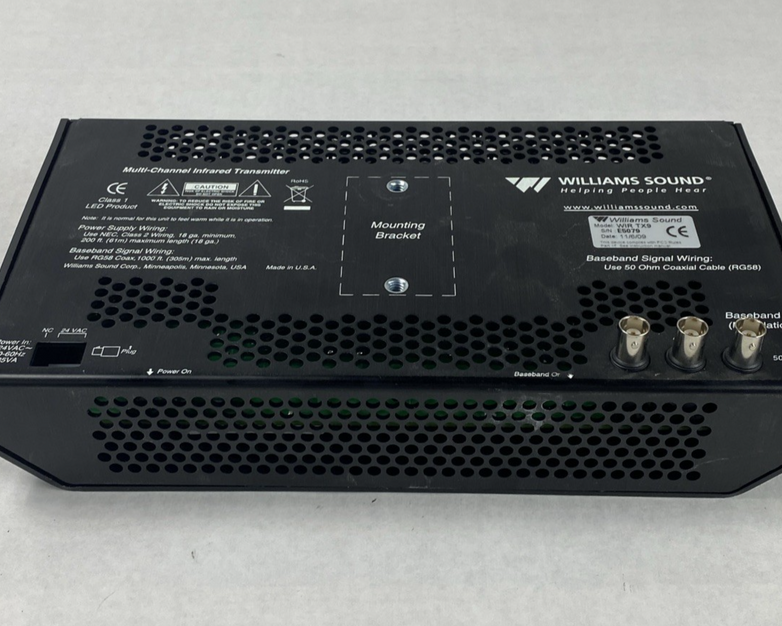 Williams Sound WIR TX9 Multi-Channel Infrared Transmitter