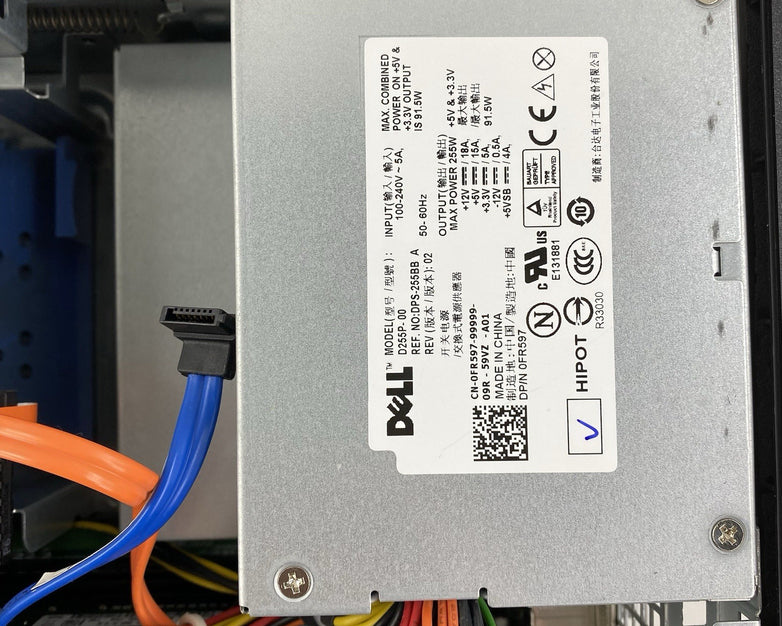 Dell OptiPlex 780 DT Pentium Dual-Core E5800 3.20GHz 4GB RAM No HDD No OS