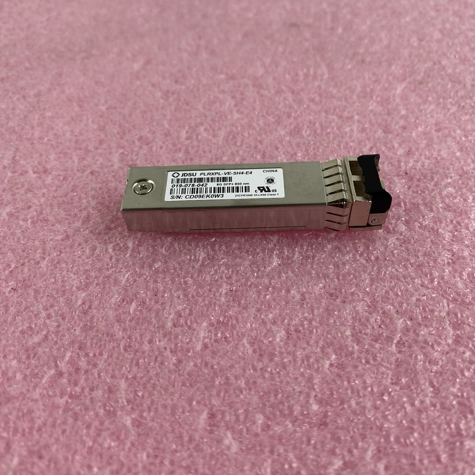 JDSU PLRXPL-VE-SH4-E4 8GSFP+850NM Transceiver lot of 41