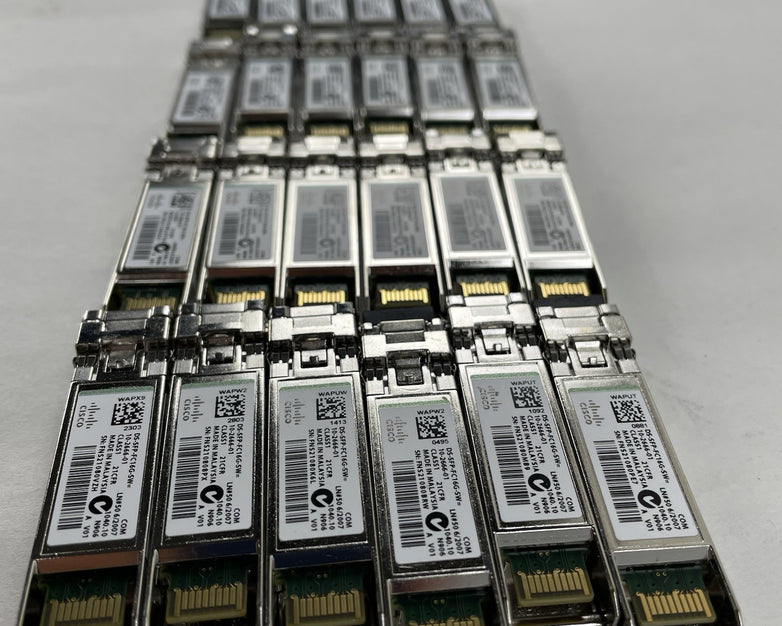 DS-SFP-FC16G-SW Cisco 16 Gbps Fibre Channel SW SFP LC AK 10-2666-01 Lot of 24