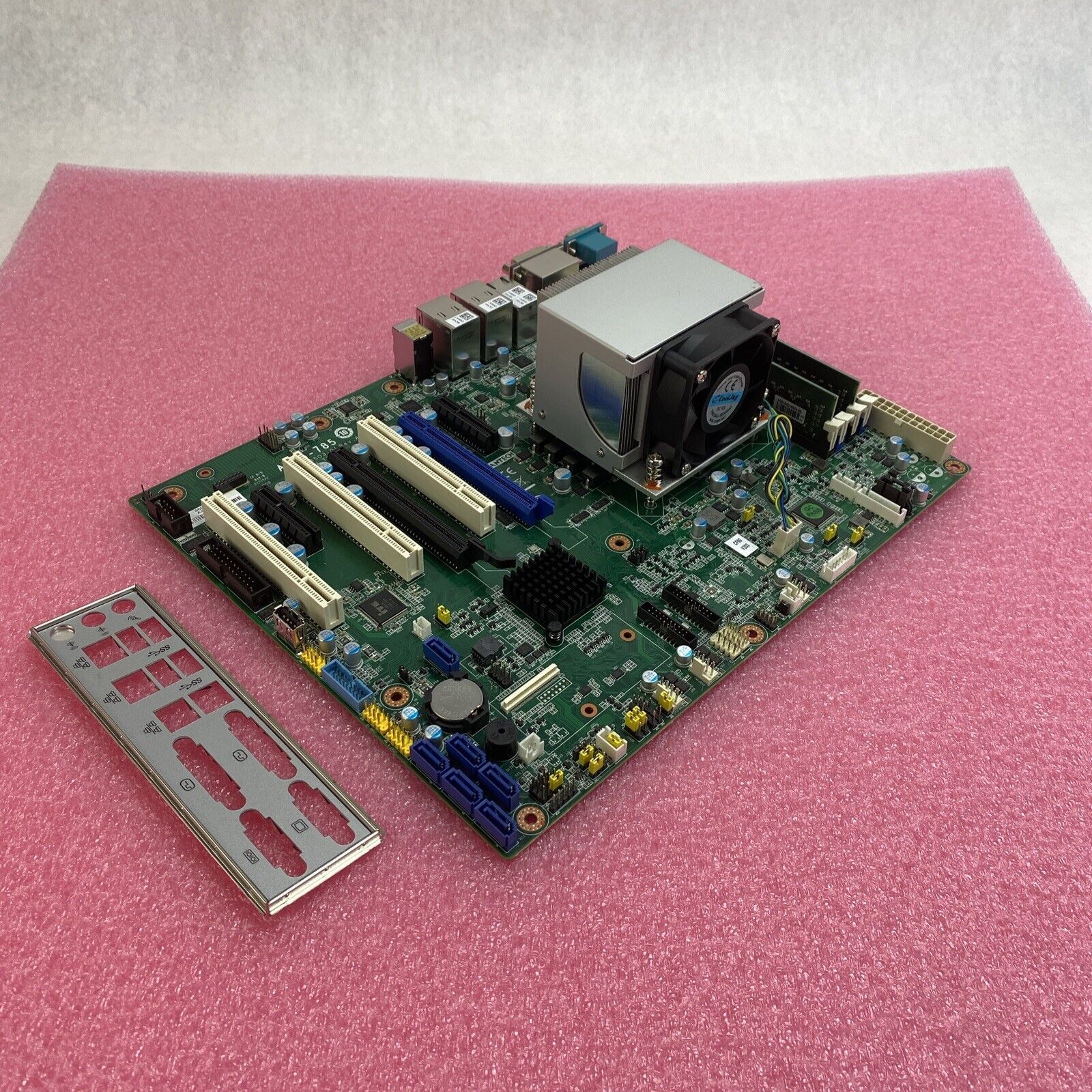 Advantech ASMB-785 Motherboard Intel Core i5-6500 3.2GHz 32GB RAM w/Shield