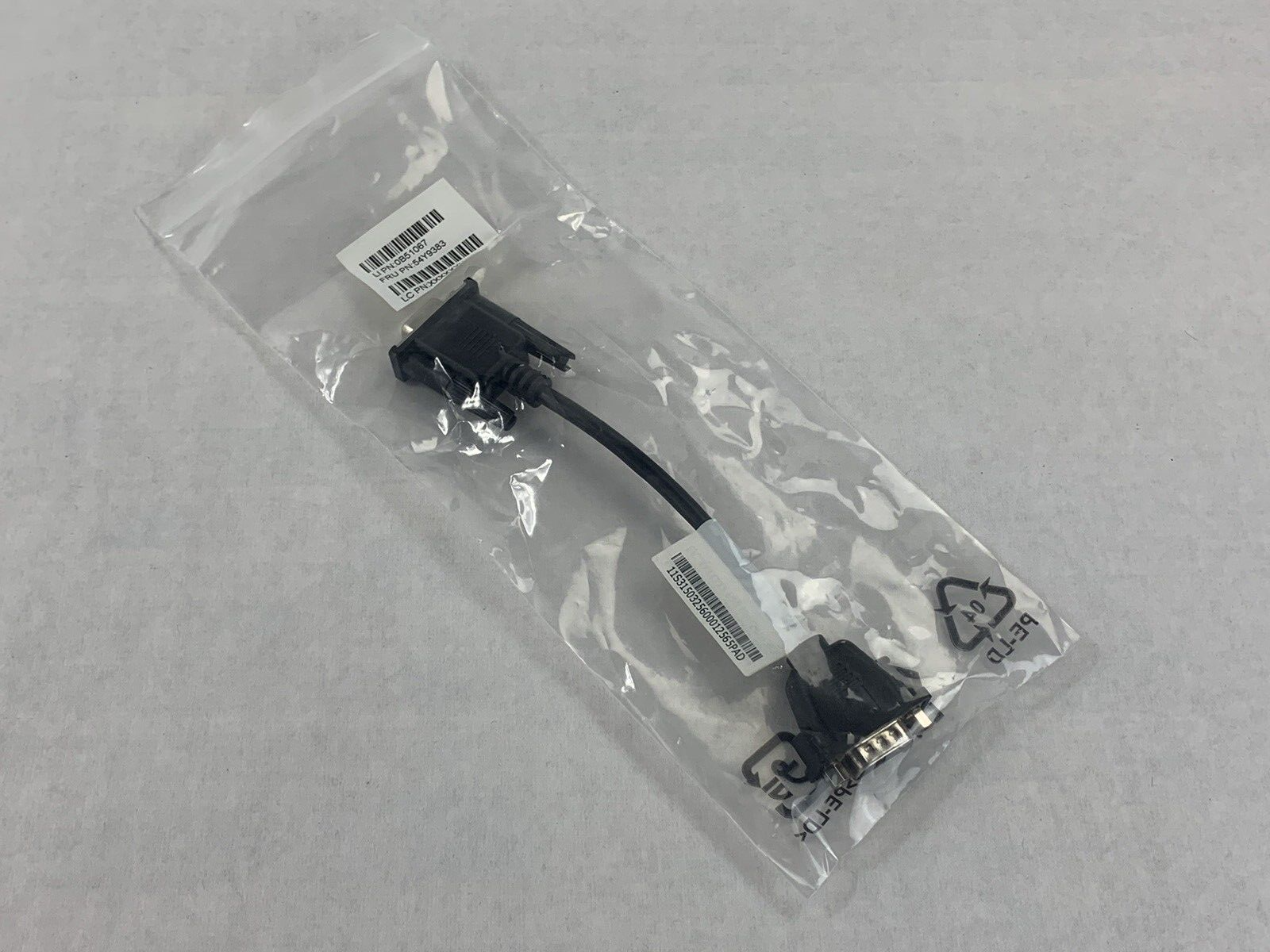 Lot of (30) Lenovo 54Y9383 9-Pin M-F Converter Adapter