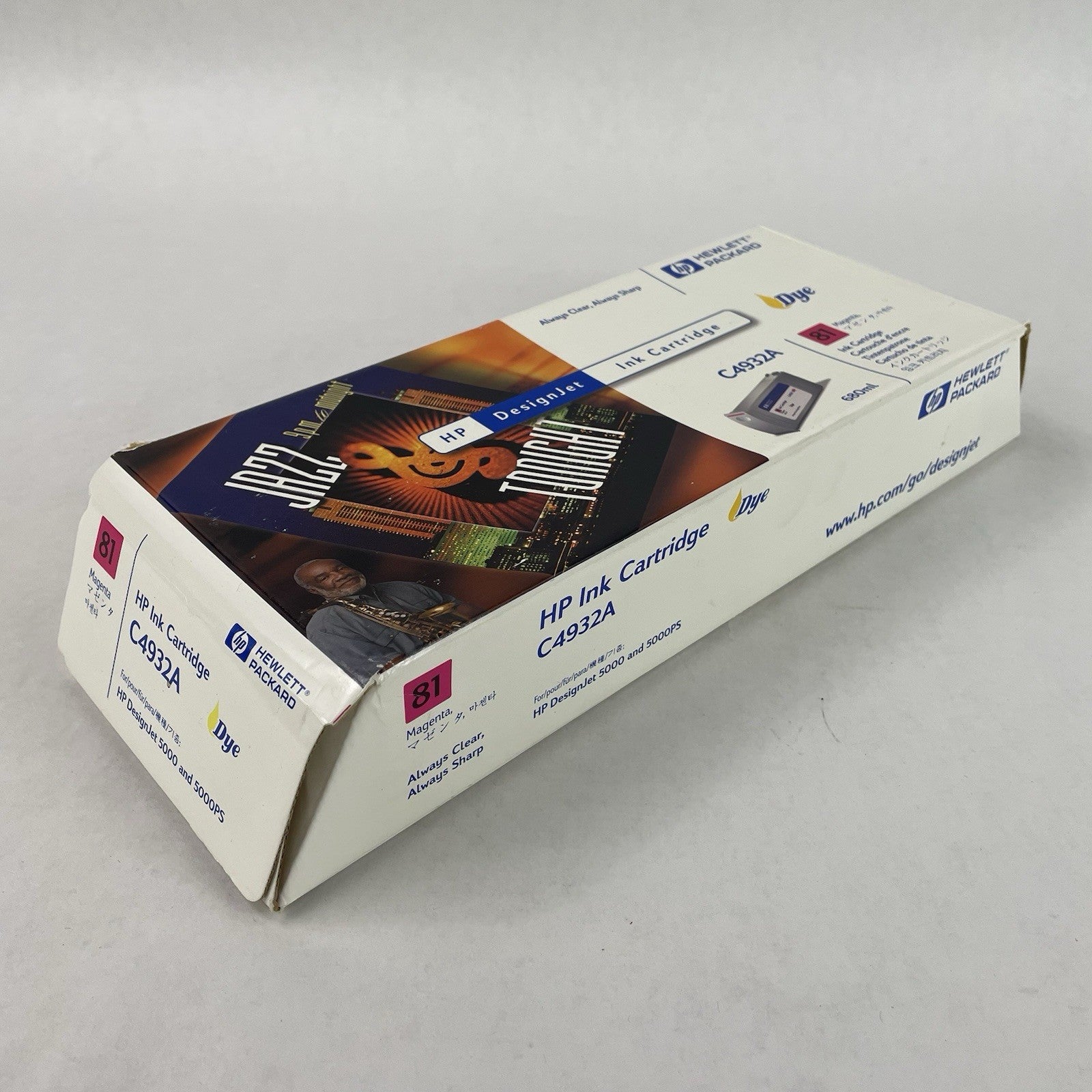 HP 81 Magenta Ink Cartridge C4932A 680ml for DesignJet 5000 5500 13DEC010