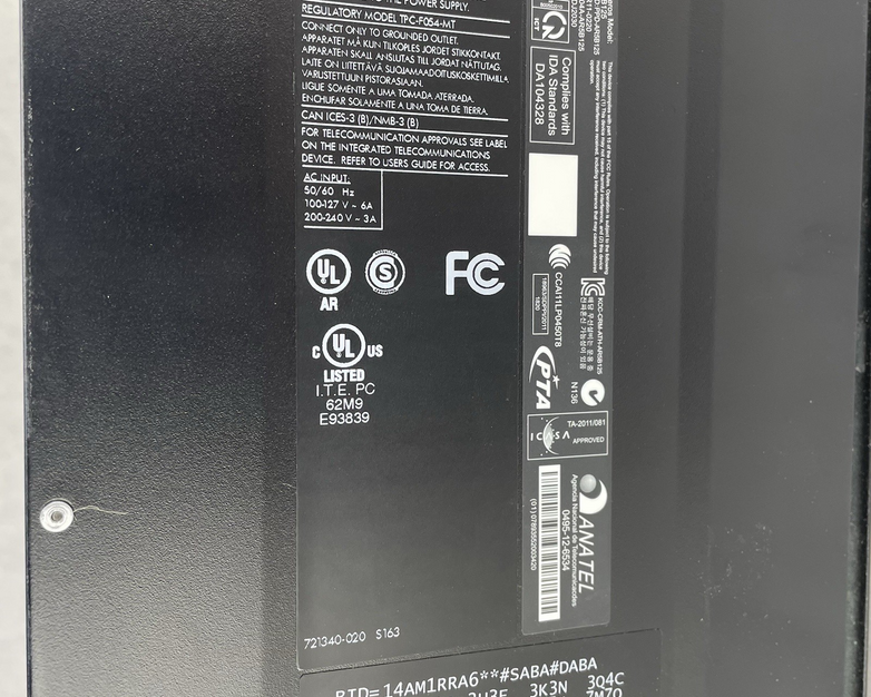 HP Pavilion 500-267C MT AMD A8-6500 3.5 GHz 8 GB RAM No HDD No OS