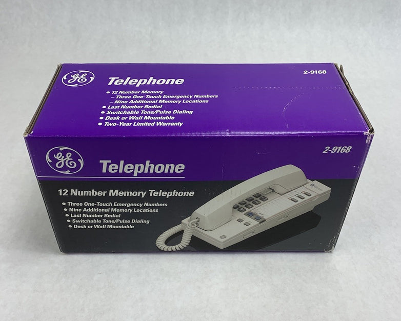 GE 2-9168 12 Number Memory Vintage Telephone