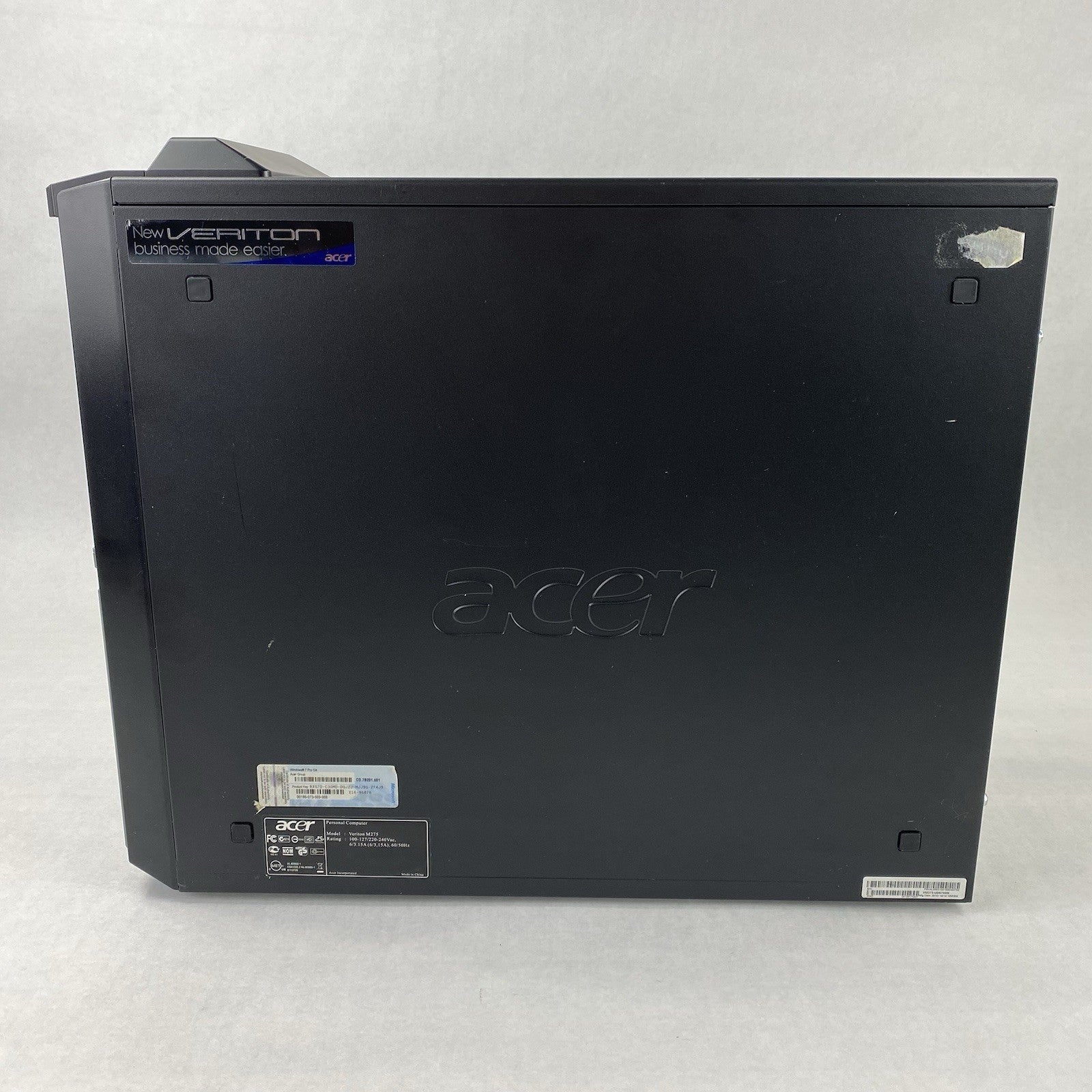 Acer Veriton M275 MT Pentium Dual-Core E6700 3.2GHz 3GB RAM No HDD No OS