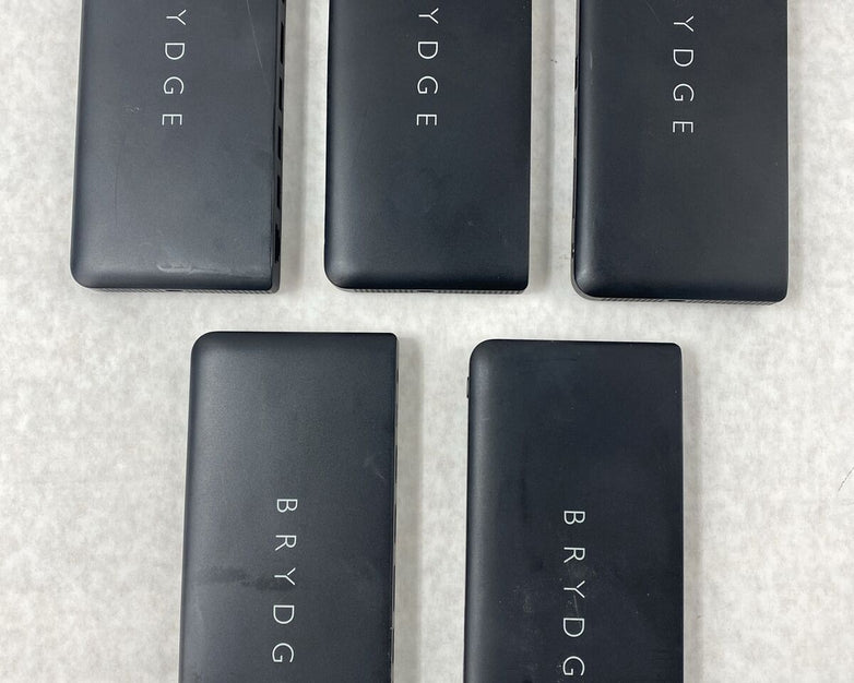 Lot( 5 ) Brydge BRYSTONEC USB-C HDMI DP SD microSD Docking Station NO ACCESSORIE