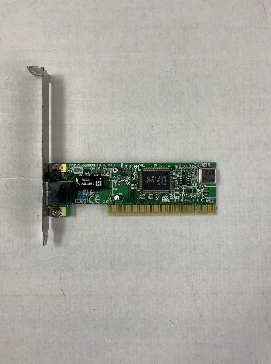 NetSurf GFC2206 70-550600-11 Rev1.1 Realtek RTL8139B LAN Network PCI Adapter