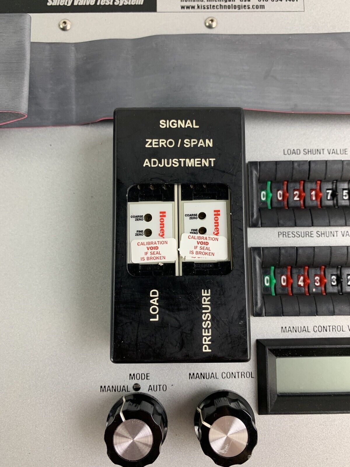Kiss Technology KT3000AccuTEST Safety Valve Test System Powers On