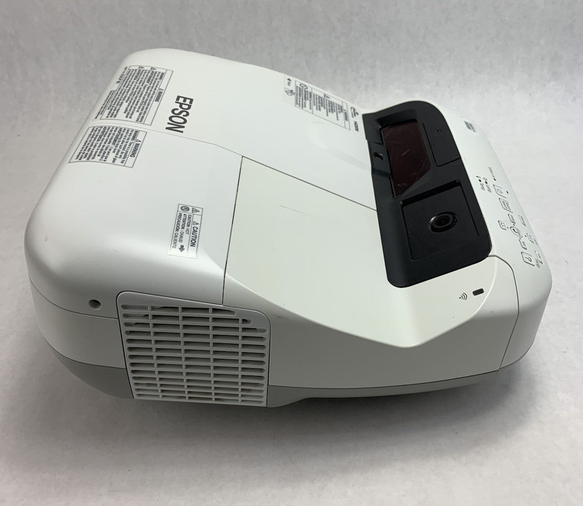 Epson BrightLink 595Wi H599A LCD Lamp Projector 3133 Lamp Hours - No Remote2