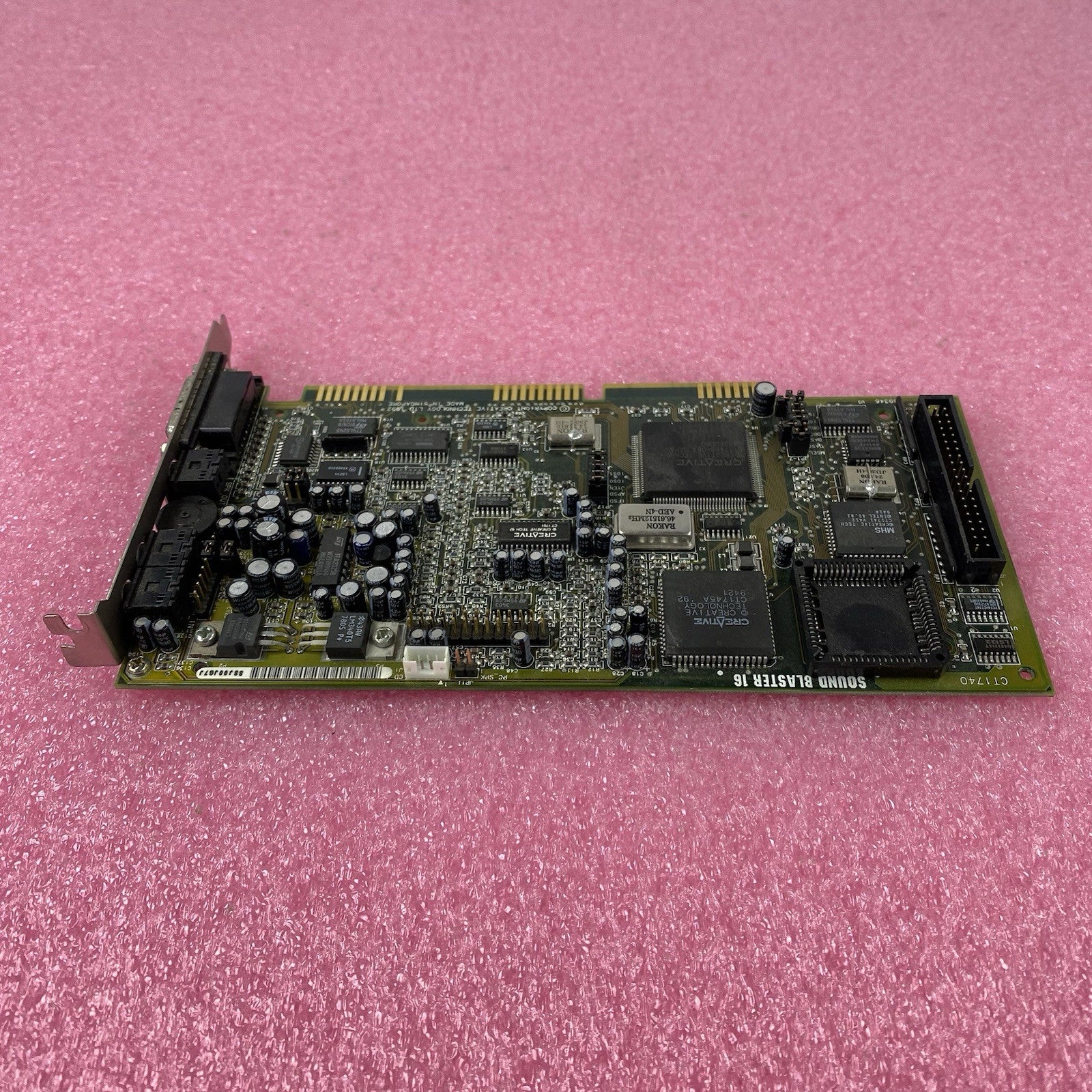 Creative Labs Sound Blaster 16 CT 1740 16-bit ISA Tested