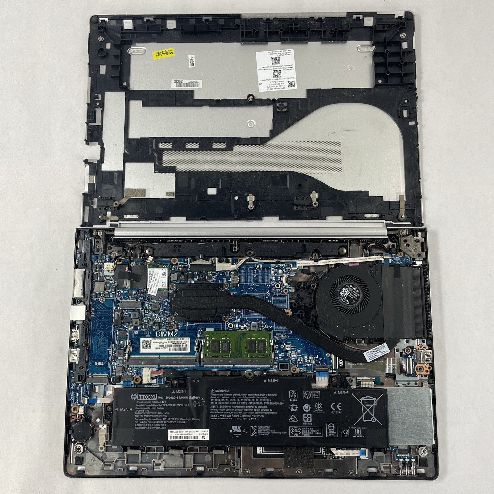 HP EliteBook 850 G6 15.6" i5-8365U 1.60 GHz 8 GB RAM No SSD/OS/AC - Melted Keys16