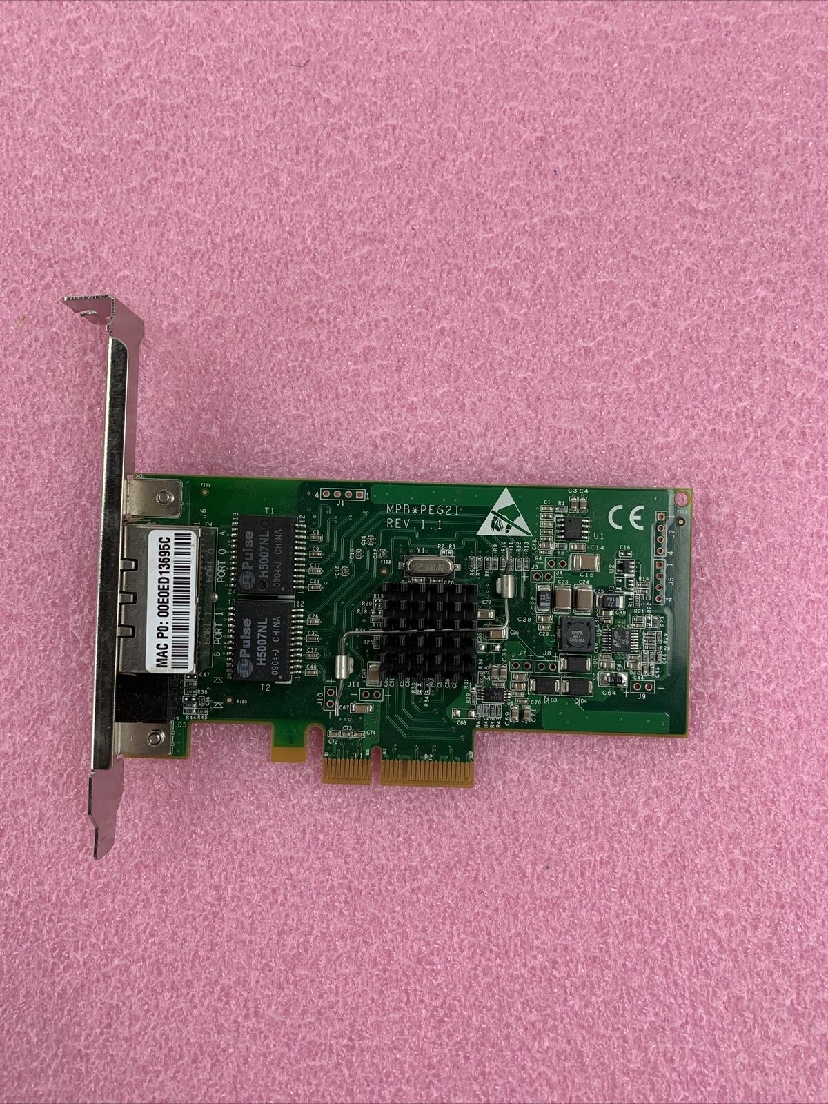 Silicom PEG2I-RoHS Dual Port Copper Gigabit Ethernet PCI Express Server Adapter