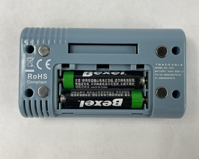 Traceable Temperature/Humidity Bluetooth Data Logger No Battery Cover