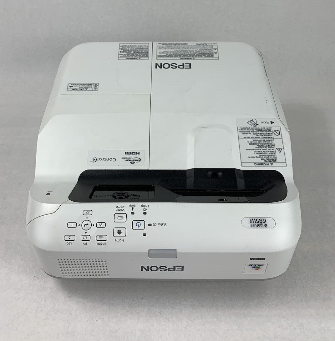 Epson H741A BrightLink 685Wi LCD Projector 3285 Lamp Hours