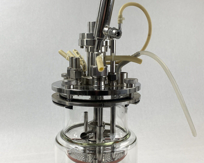 New Brunswick Scientific C842 Glass Jacketed Vessel Bioreactor