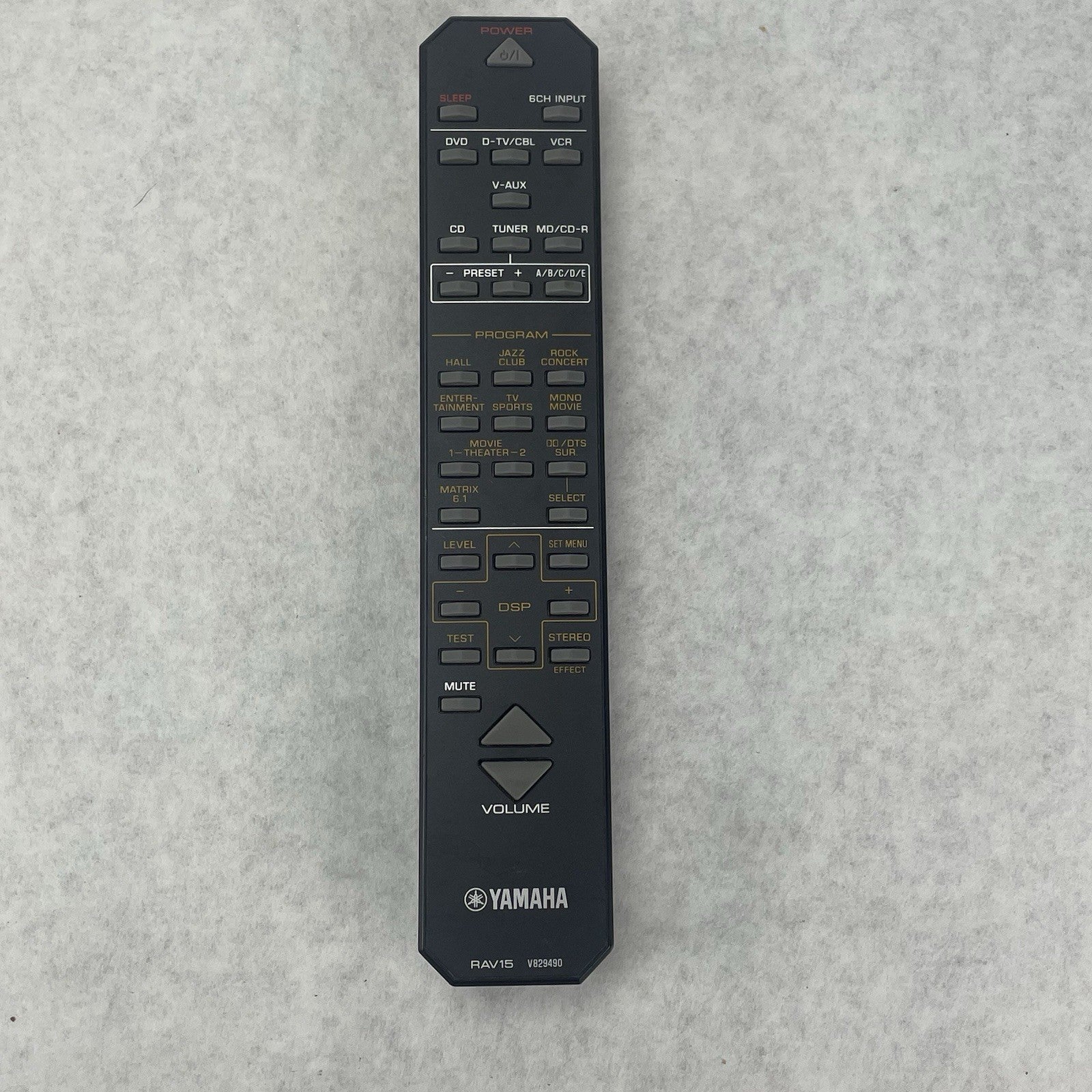 Yamaha V829490 Remote Control Untested OEM1