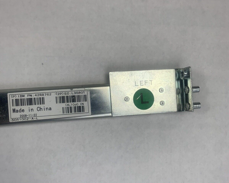 IBM 42R8762 42R8763 Left and Right Server Rack Mount Slide Rails