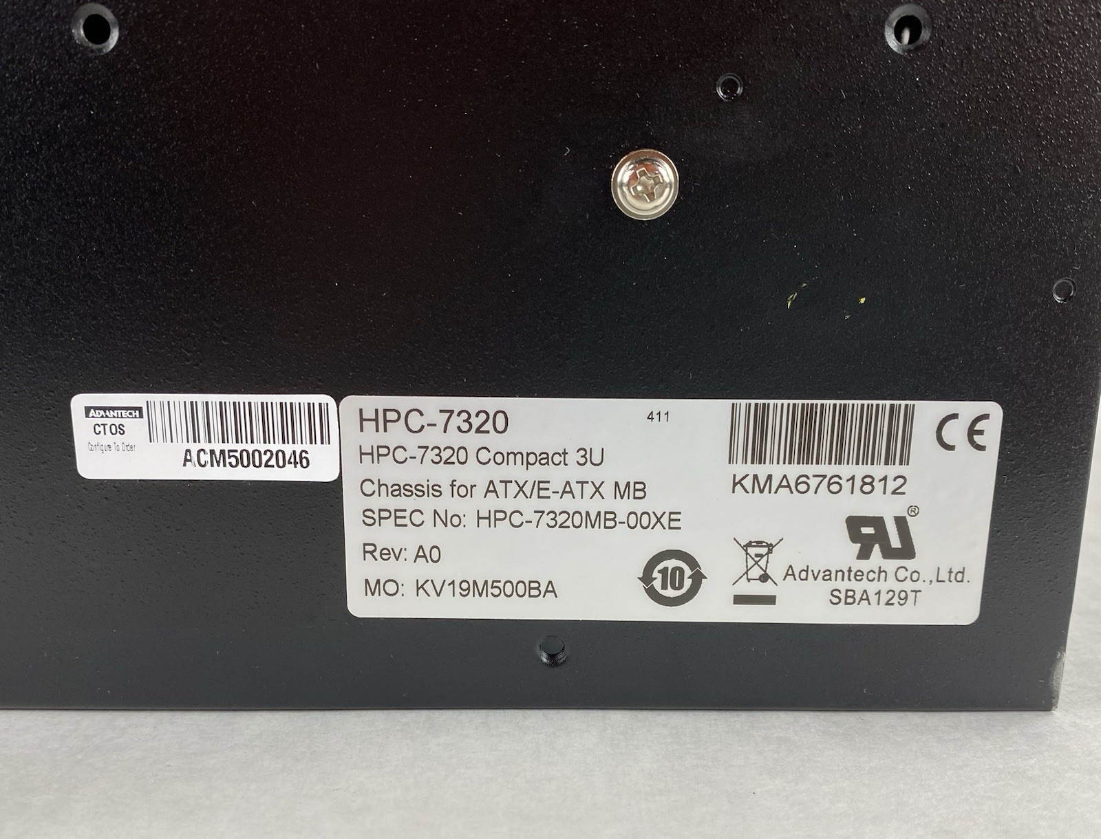 Advantech HPC-7320MB-00XE 3U Compact Rackmount Chassis
