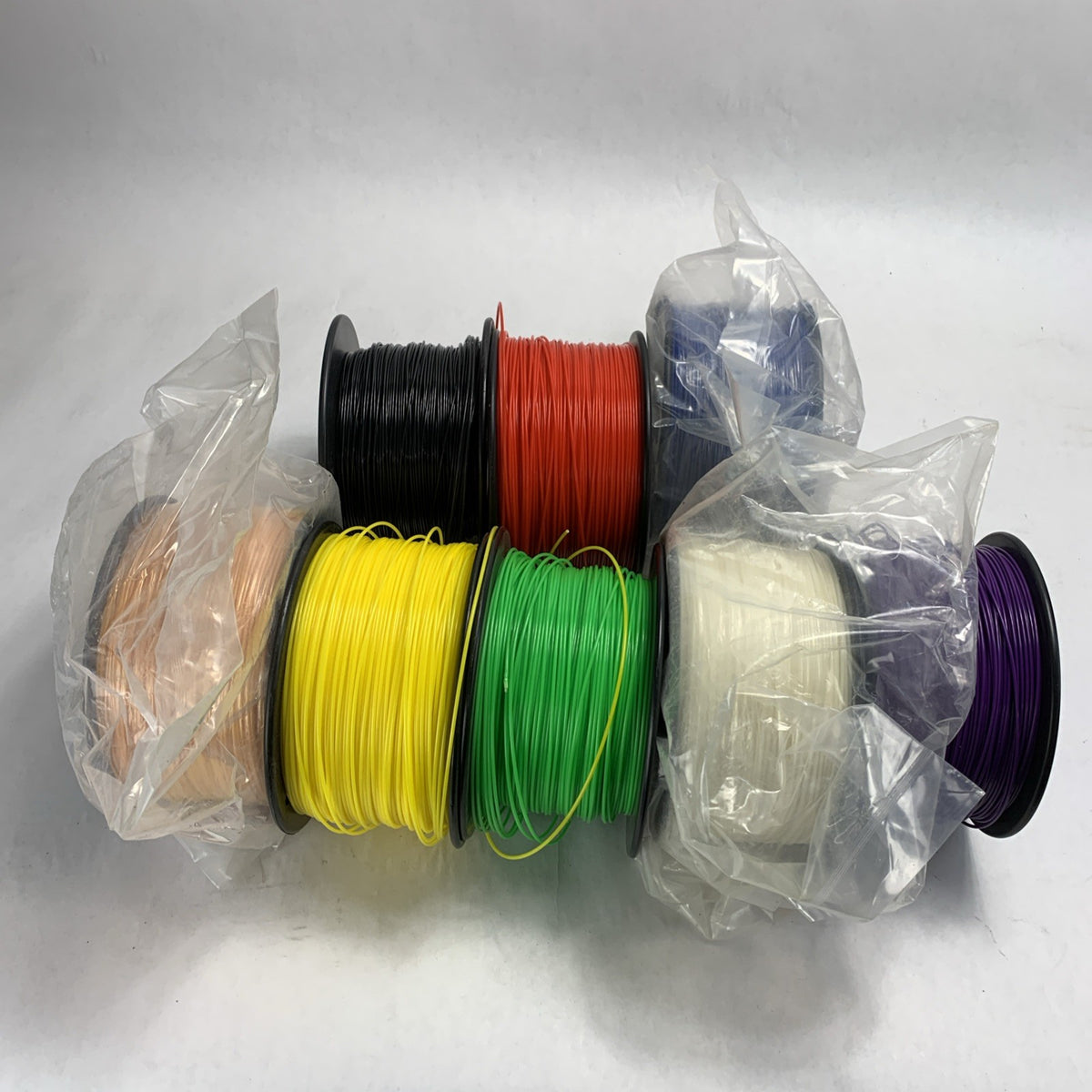 1.75mm Color 3D Printer PLA Filament - Mixed Lot of 85