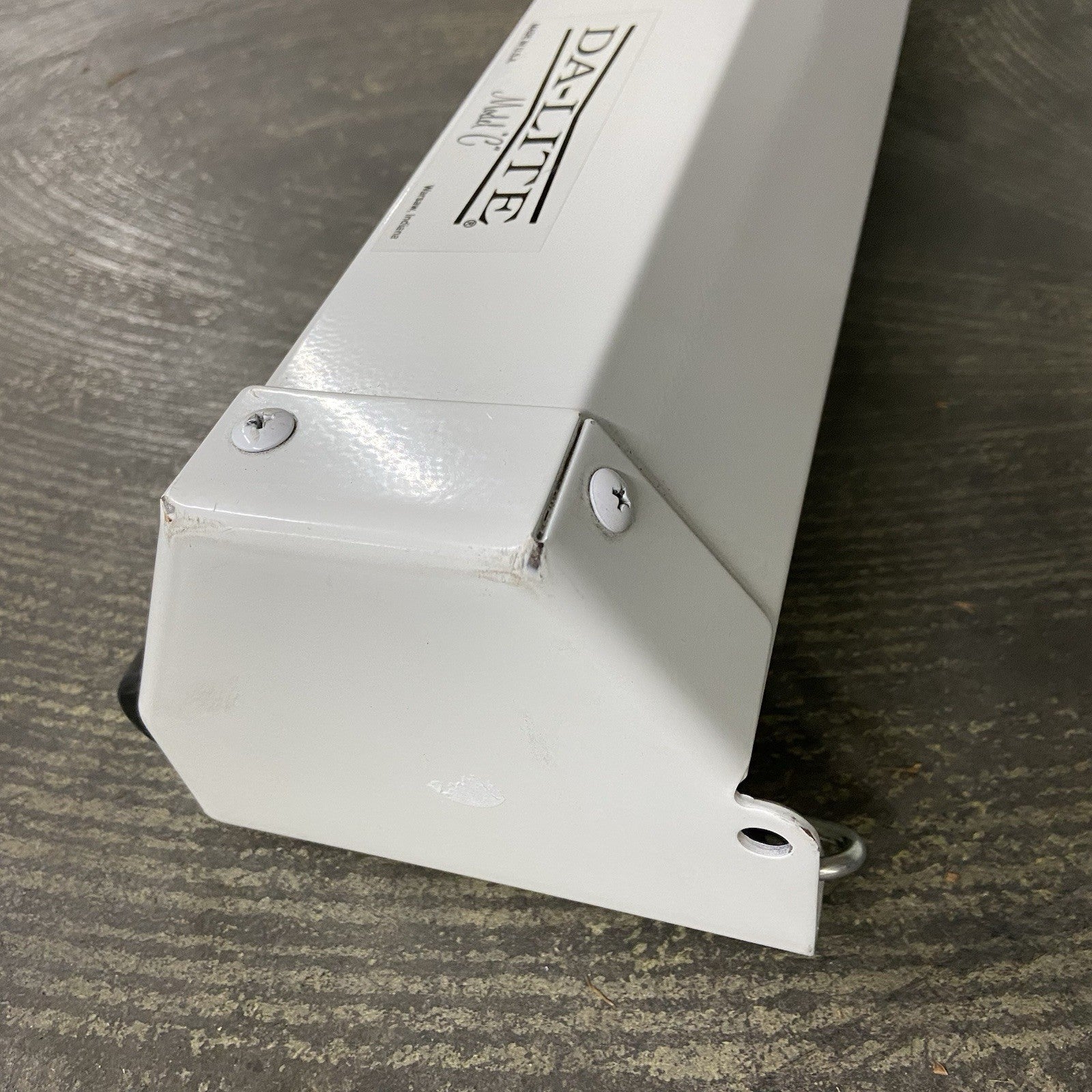 Da-Lite  Model C Manual Projection Screen 96" 16:10 - Tensioner Broken