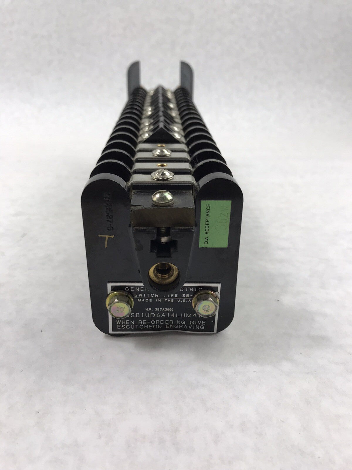 General Electric Rotary Switch SB-1 357A3000 16SB1UD6A14LUM4Y - Parts Or Repair7