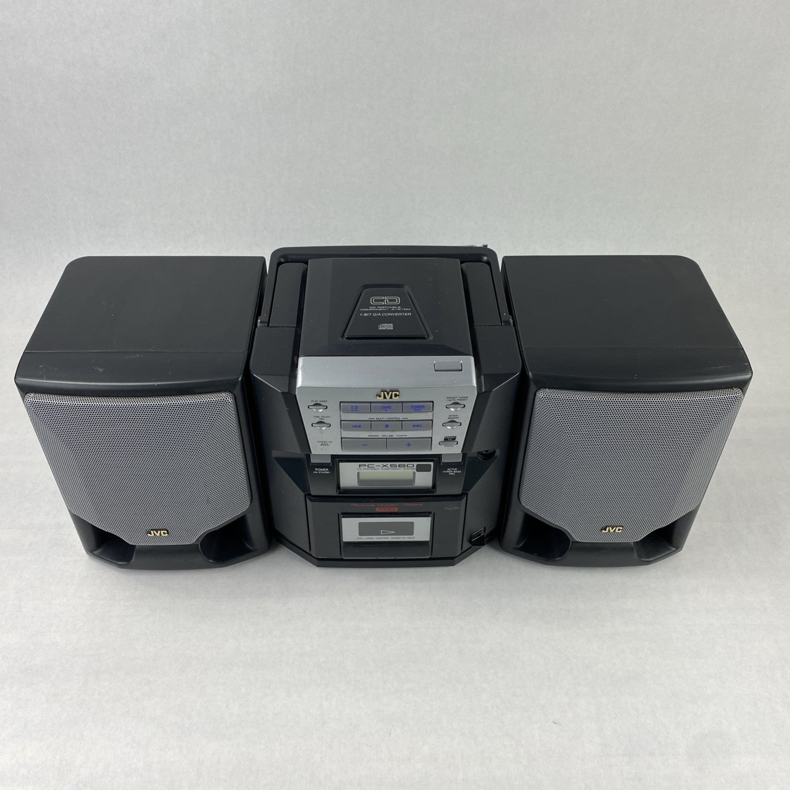 JVC PC-X560BK CD Portable Component System