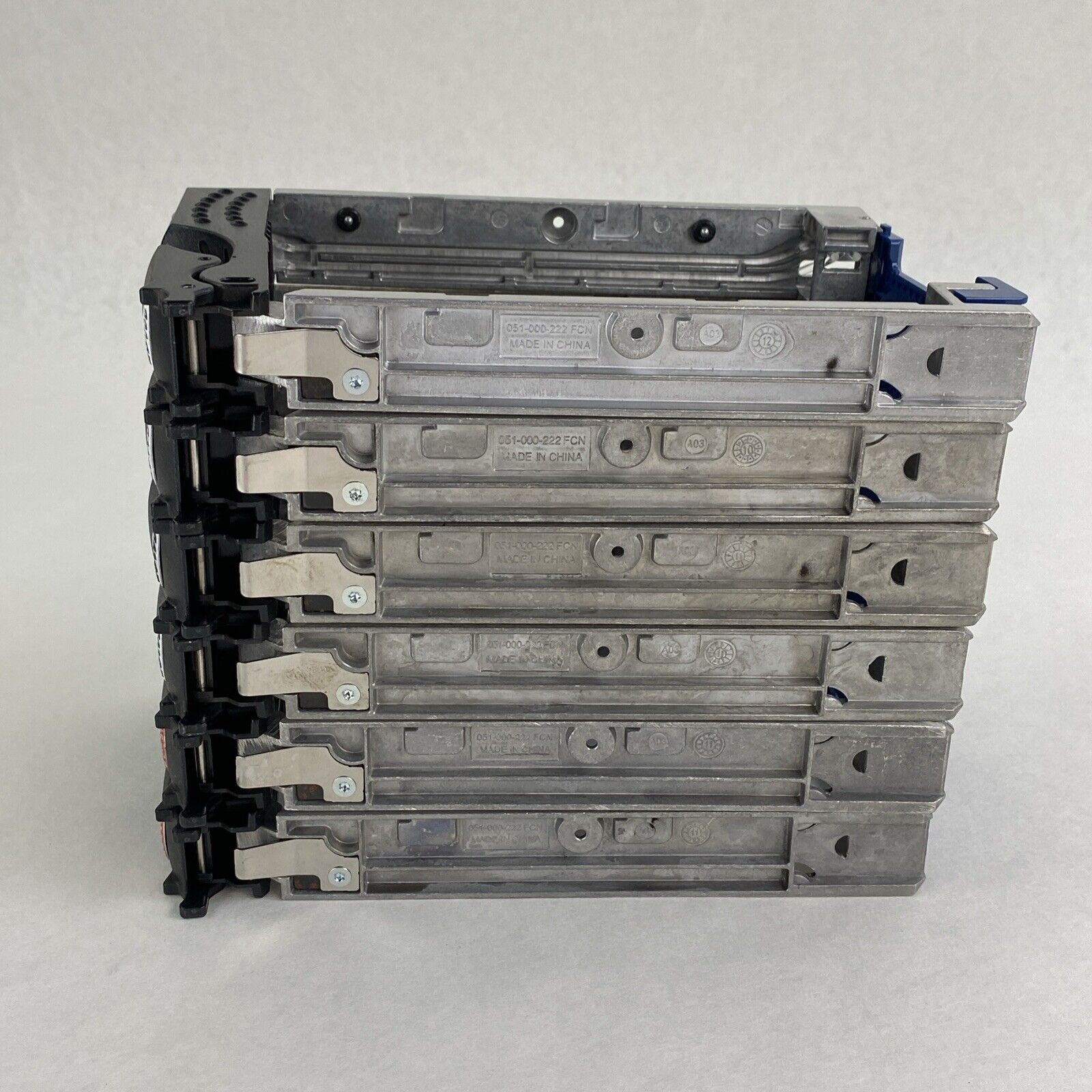 Lot of 6 EMC 005049032 / 005049033 3.5" Hard Drive Caddy Tray
