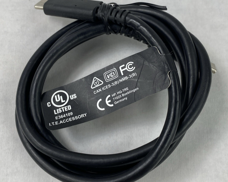HP 930475-001 USB Type-C Male to Male Cable Lot of 5