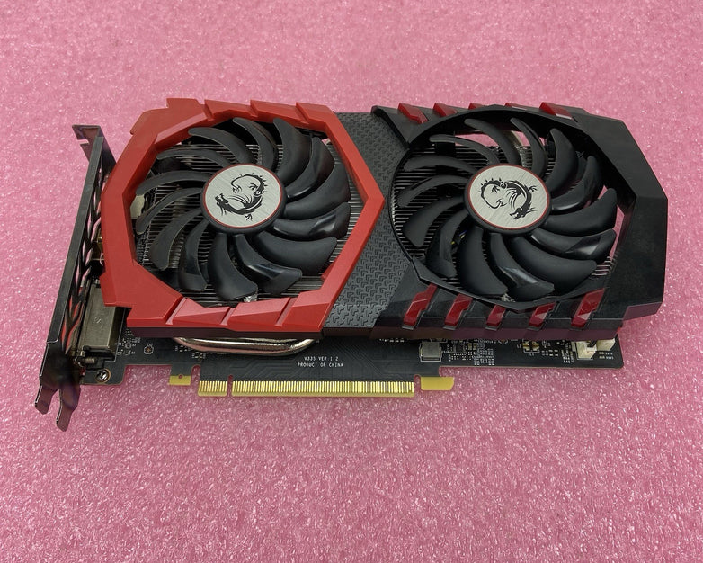 MSI GeForce GTX 1050 Ti 4GB RAM Gaming X GDDR5 3.0 PCIe Graphics Card