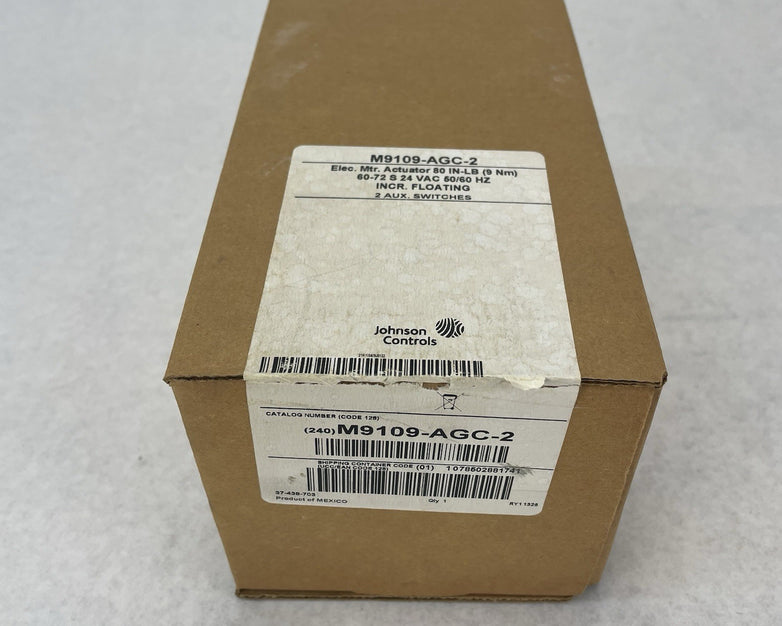 Johnson Controls M9108-AGC-2 Non-Spring Return Electric Damper Actuator "J6D"