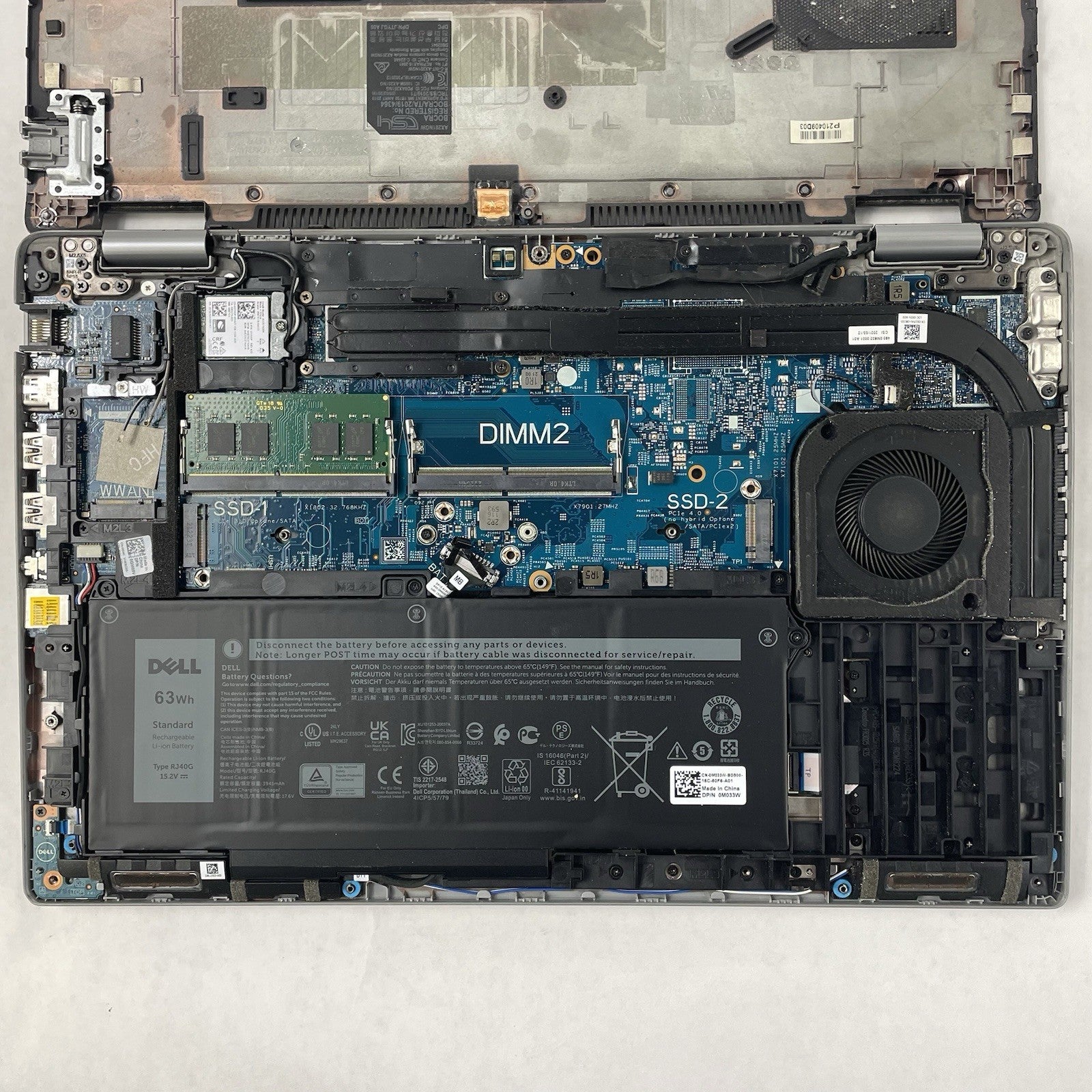 Dell Latitude 5520 15.6" i5-1135G7 2.40 GHz 8 GB RAM No SSD/OS/AC - READ19