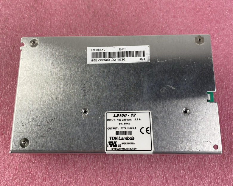 TDK Lambda LS100-12 12V 8.5 A Power Supply