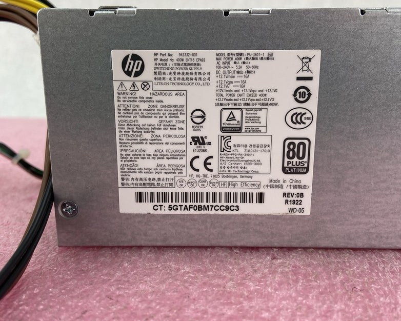 HP 942332-001 400W ENT18 400W PSU