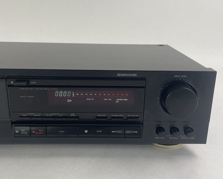 Denon Vintage Precision Component Stereo Cassette Deck Model No:  DRR-680
