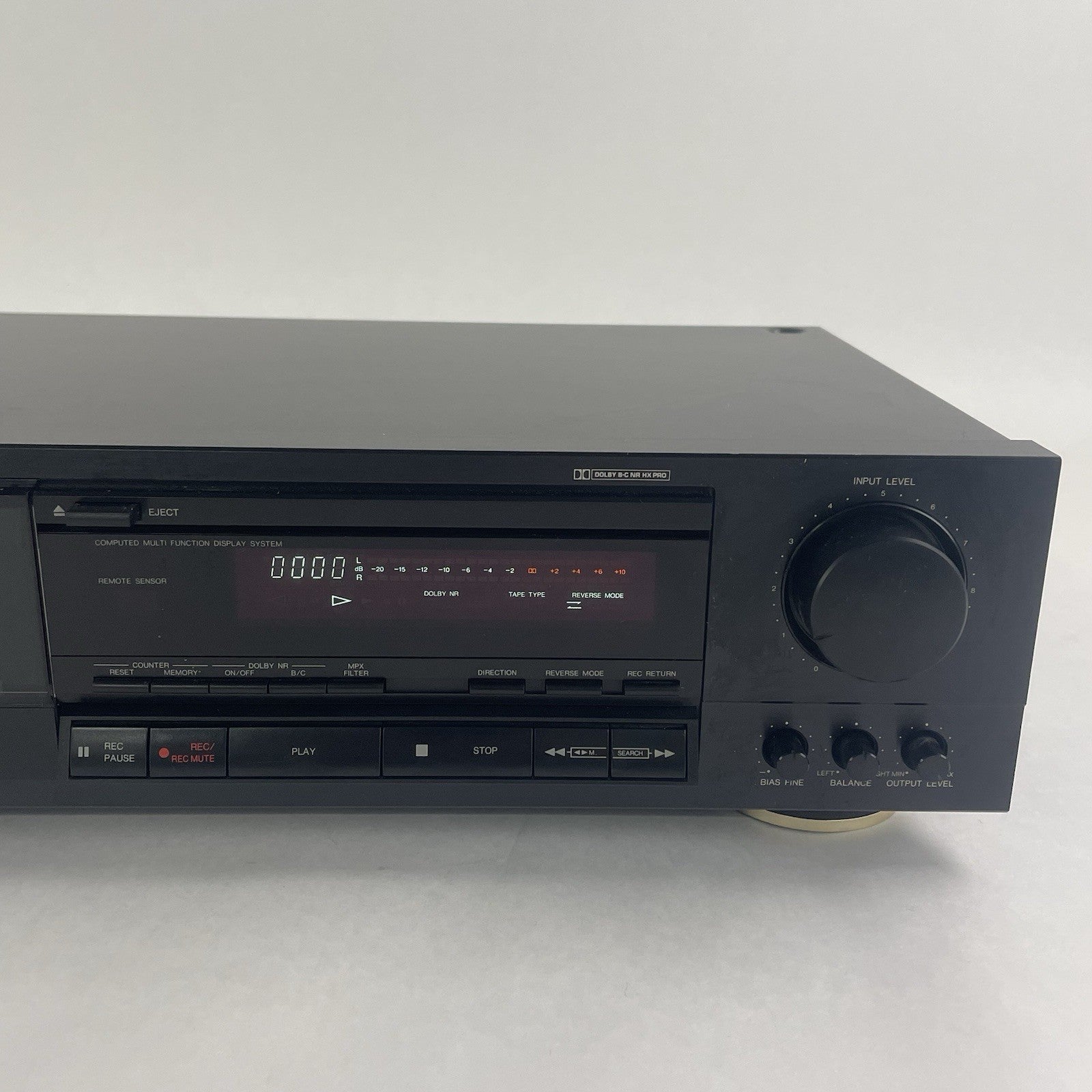 Denon Vintage Precision Component Stereo Cassette Deck Model No:  DRR-6803