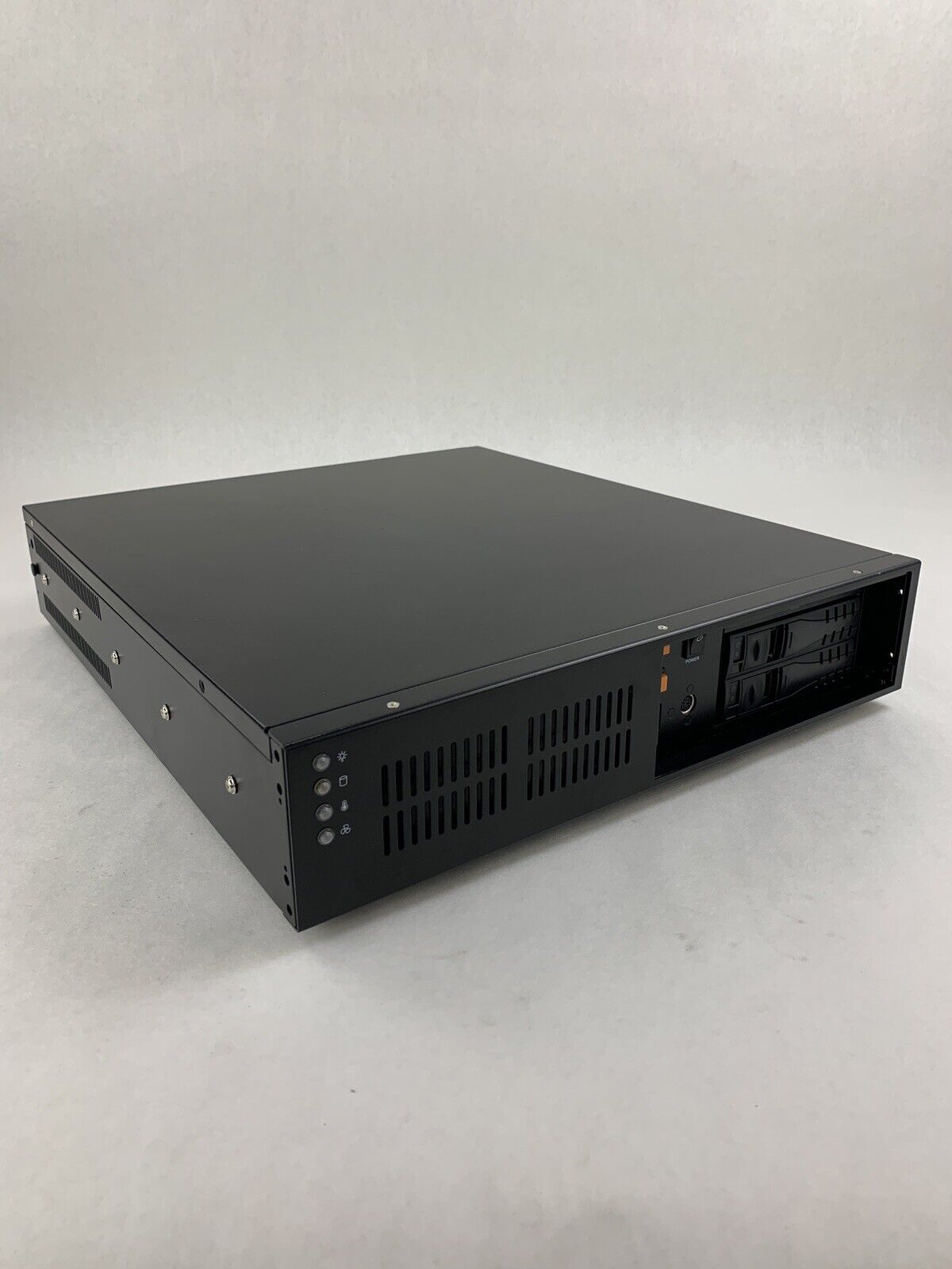 Advantech ACP-2320MB-00CE 2U Rackmount ATX Computer Case 3.5" HDD Caddies & PSU