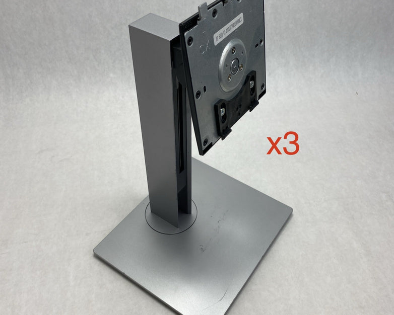 HP E233-V2 Grey Monitor Stand - Lot of 3