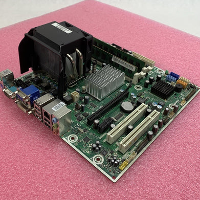 HP PRO 3000 SFF Motherboard Pentium Dual-Core E5400 2.7GHz 4GB RAM w/ Shield