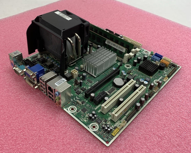 HP PRO 3000 SFF Motherboard Pentium Dual-Core E5400 2.7GHz 4GB RAM w/ Shield