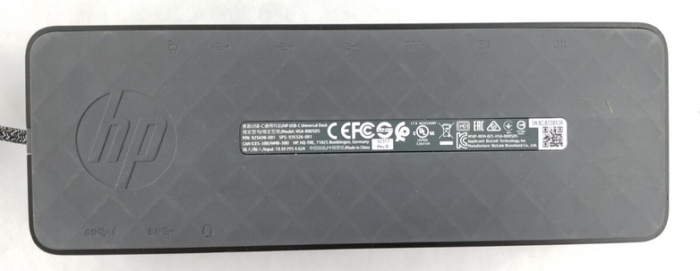 HP 925698-001 USB-C Universal Docking Station HSA-B005DS 935326-001 (Lot of 2)
