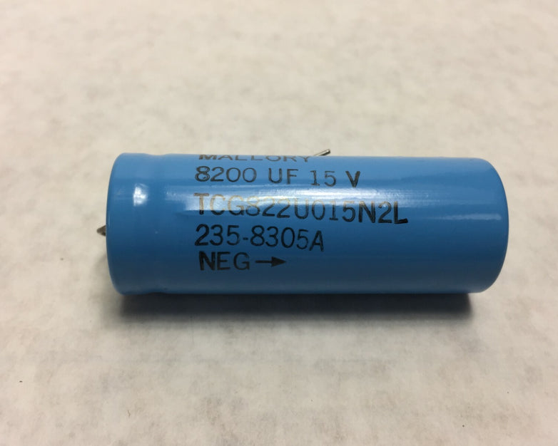 Lot of 4 Mallory TCG822U015N2L 8200UF 15V 235-8305A NOS