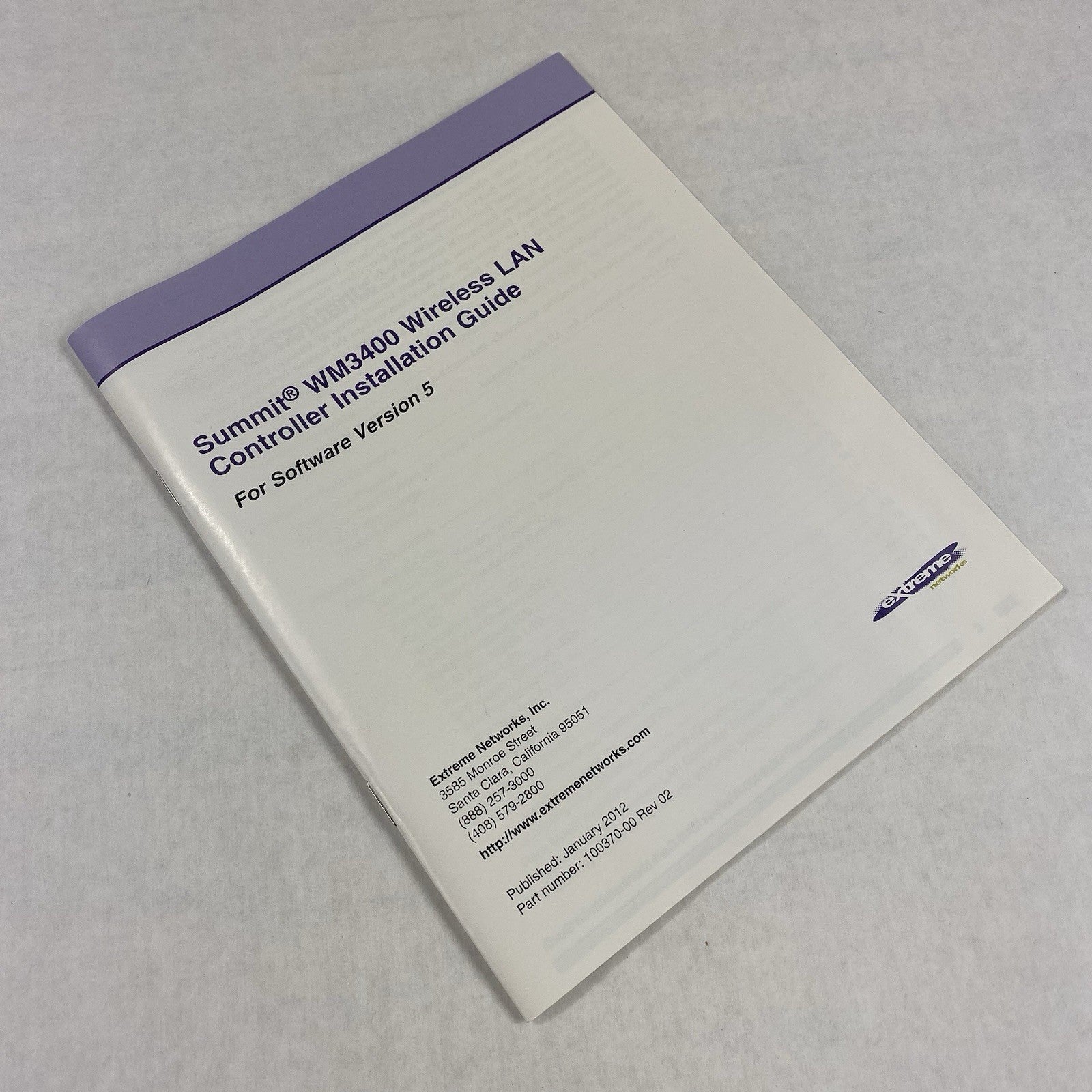 Extreme Networks 15717 Summit WM3400 WLAN Controller
