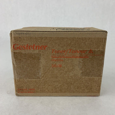 New OEM Sealed Gestetner 885381 DSc38 Yellow Toner Cassette