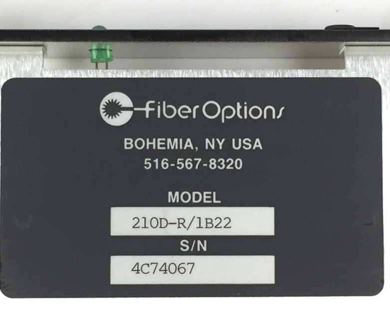 Fiber Options TCVR 210D-R/1B22