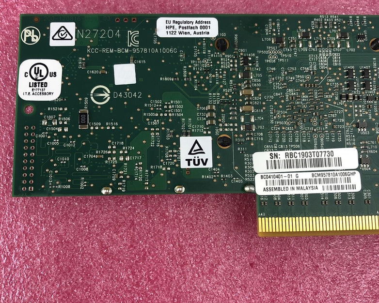HPE Ethernet 10GB 2P 530SFP 652501-001