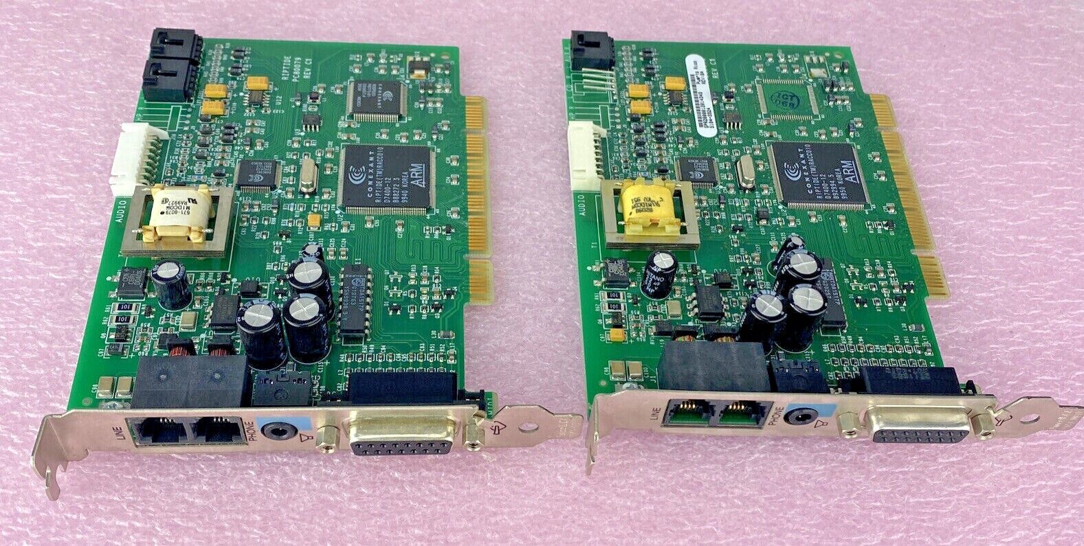 Smart Modular Tech 5184-9924 90079 PCI Sound Card Modem (Lot of 2)