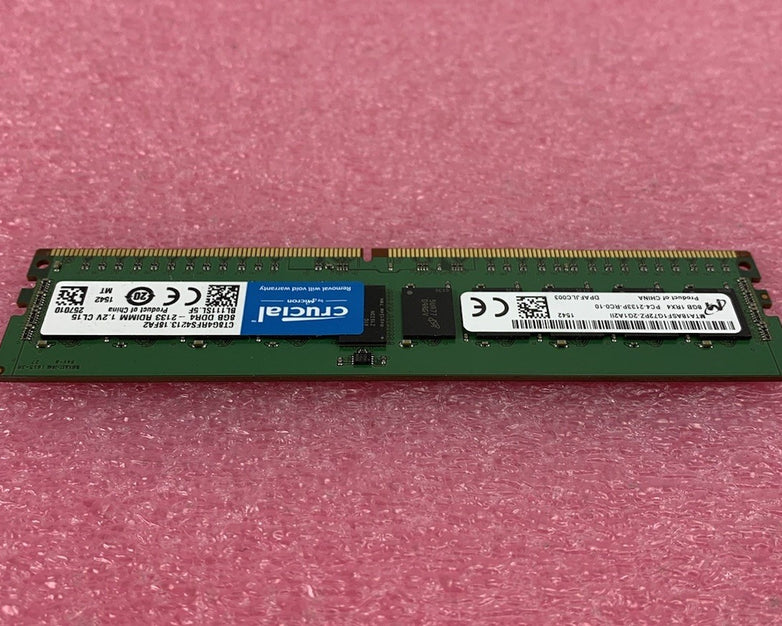 Crucial 8GB (1 x 8GB) PC4-17000 DDR4-2133 Memory CT8G4DFS8213.C8FBD1 (Lot of 4)