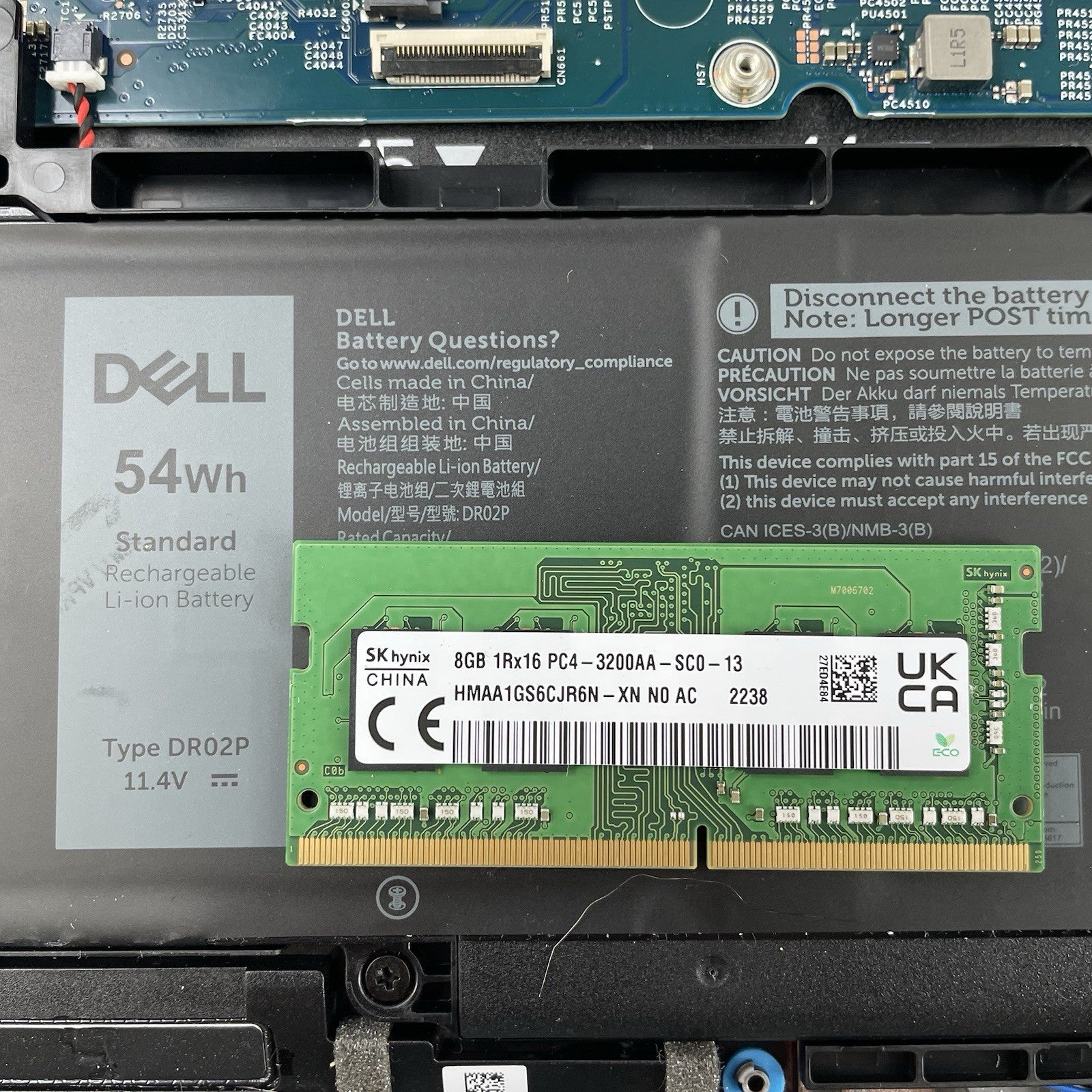 Dell Latitude 5540 15.6" i5-1345U 4.35 GHz 8 GB RAM No SSD/OS/AC - READ23